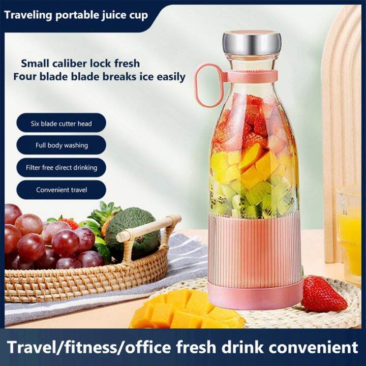 Electric Portable Juicers Blender USB Mini Fruit Rechargeable Mixers
