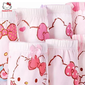 Y2K Girls Hello Kitty Underwear Anime Sexy Women Kt Cat Kuromi Pure Cotton  Briefs Cartoon Melody