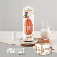 โฮลี่นัทส์ นมอัลมอนด์ ขนาด 1000 ml x 12 ( Almond Milk Wholly Nuts Brand)