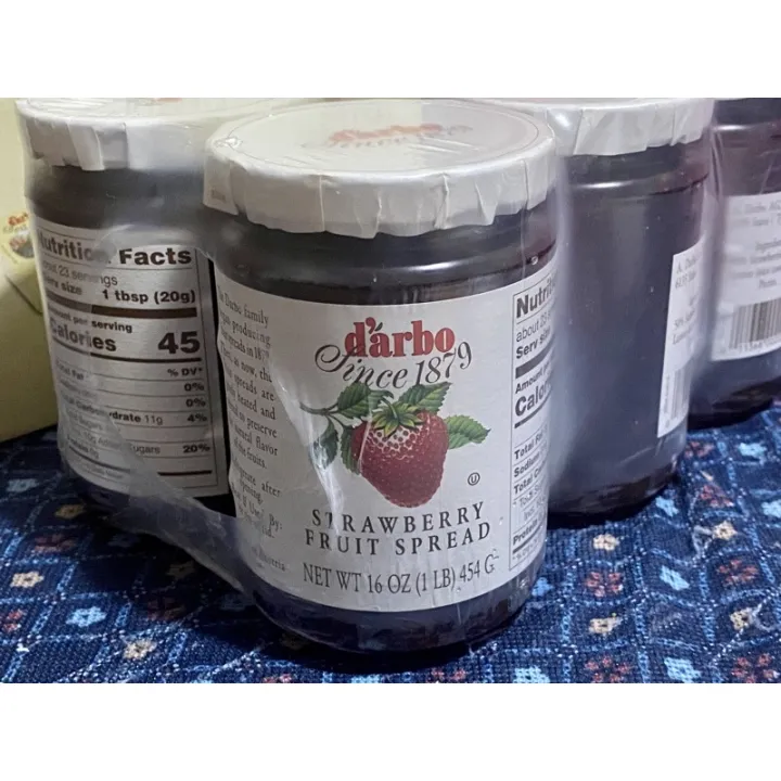 Darbo JamPreserve Strawberry All Natural 454g | Lazada PH