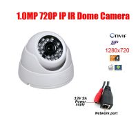 Gratis Ongkir 1.0mp 720P 1280X720P 24ชิ้น F5 Led 1mp Cmos Hd Ip Ir กล้องโดมการมองเห็นได้ในเวลากลางคืน Cctv กล้อง Ip