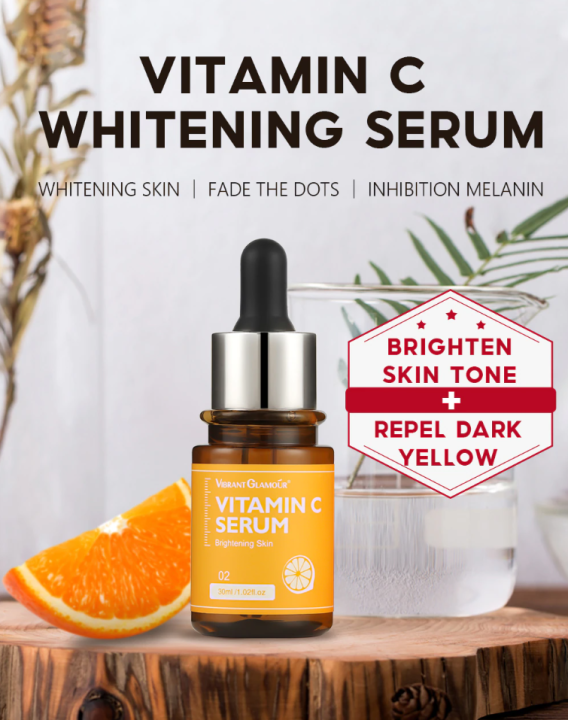 ORIGINAL VIBRANT GLAMOUR VITAMIN C SERUM Natural Vitamin C Facial Serum ...