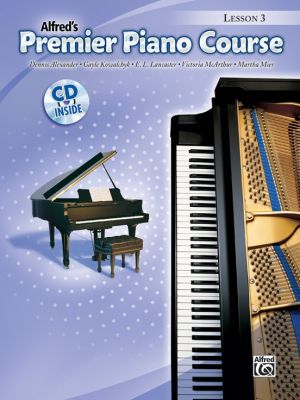 Premier Piano Course 3 | LESSON (CD Included)