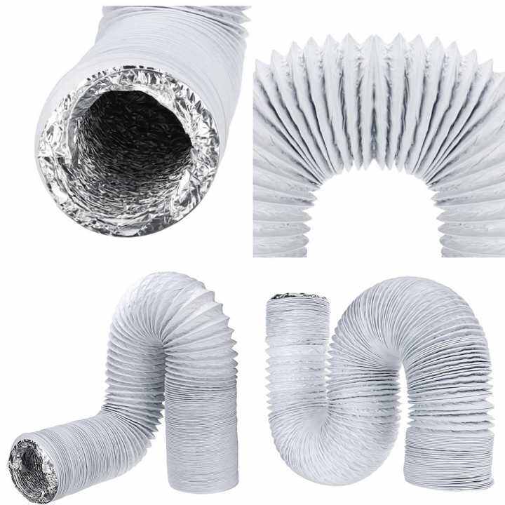 150mm 6 inch Ventilator Pipe PVC Aluminum Tube Air Ventilation Pipe