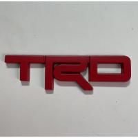 Upgrade COD Metal TRD Side Rear Trunk Emblem Badge Sticker for Toyota Wigo Vios Innova Vios Hilux