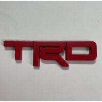 Hot New COD Metal TRD Side Rear Trunk Emblem Badge Sticker for Toyota Wigo Vios Innova Vios Hilux