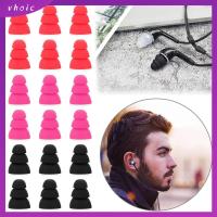 VHOIC 6pcs อ่อนนุ่ม ทดแทน ในหู สามชั้น หูฟัง ที่ครอบหูฟัง ซิลิโคน Eartips