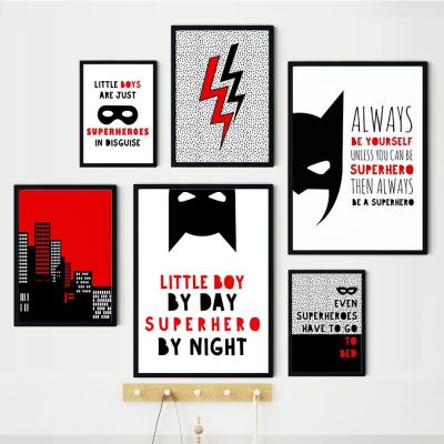 ♚∈▩ Night City Knight Lighting Hero Wall กrt ภาพวาดผ้าใบห้องนอนเด็กตกแต่งโปสเตอร์และพิมพ์ภาพผนังห้องเด็ก