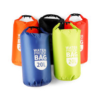 Waterproof 10L 20L Dry Bag PVC Floating Bag Roll Top Storage Bags Lightweight Dry Sack Water Sports Bags Equipment