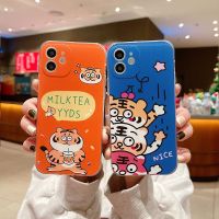 [COD] Suitable for 2022 New Years 12 mobile phone case the Year of Tiger iPhone 13Pro Little 11Pro transparent 14 soft