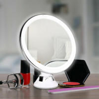 Makeup Vanity Mirror With 10X Lights LED Magnifying Mirror Cosmetic Mirrors Light Magnification LED Make up Mirrors Mirrors