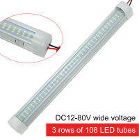 12V 108LED ภายในรถ Light Strip Bar โคมไฟ Van Bus Caravan สวิตช์เปิดปิด4.5W รถ Trunk โคมไฟ Led กระเป๋าเดินทาง Light