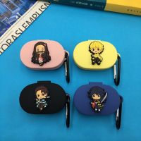 Cartoon Earphone Case Cover For Xiaomi Redmi AirDots 1 2 3 Silicone Wireless Headphone Charging Box Protective Shell With Hook