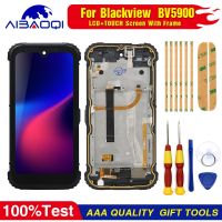 New Touch Screen LCD Display For Blackview BV5900 Phone Digitizer Assembly With Frame Replacement Parts Disassemble Tool