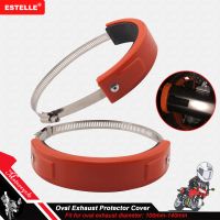 For KAWASAKI Z300 Z-300 Z 300 2015-2016 100MM-140MM Motorcycle Accessories Silencer/Round Oval Exhaust Protector Can Cover