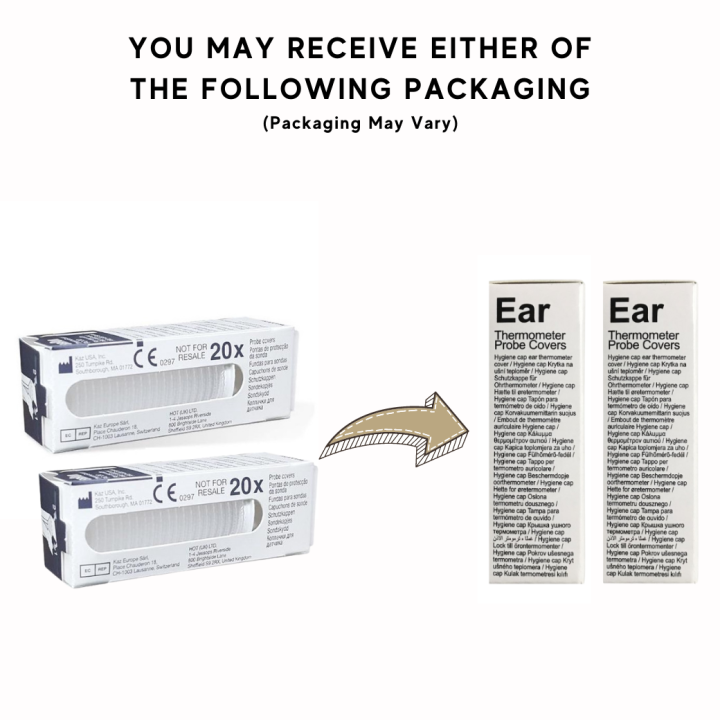 Braun ThermoScan Probe Lens Filters for Ear Thermometer, Disposable