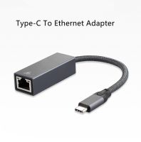 USB C Ethernet USB-C to RJ45 Lan Adapter for MacBook Pro Samsung Galaxy S10/S9/Note20 Type C Network Card USB Ethernet  USB Network Adapters