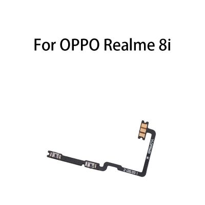 ปิดเสียงสวิตช์ควบคุมปุ่มปรับระดับเสียงสายดิ้นสําหรับ OPPO Realme 8i / RMX3151