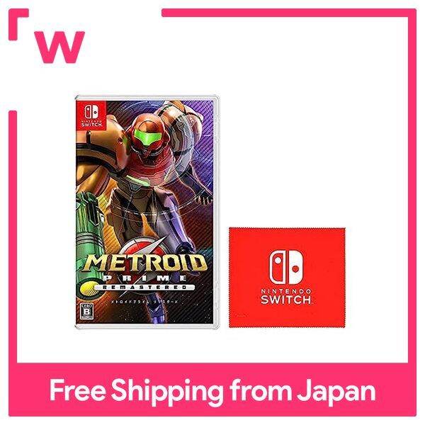 Metroid Prime Remastered Switch (Nintendo Switch logo design