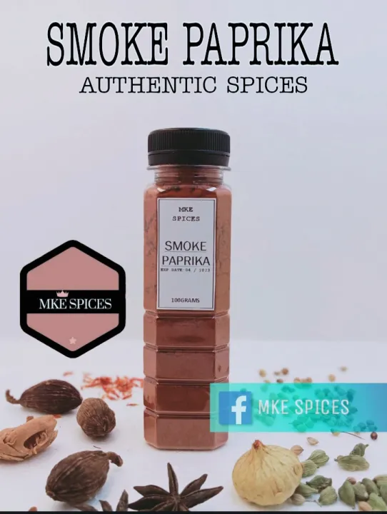 PAPRIKA AND SMOKE PAPRIKA POWDER 100 GRAMS | Lazada PH