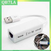 QB7LA Shop Super Speed USB 2.0 to RJ45 USB2.0 to Ethernet Network LAN Adapter Card 10Mbps Adapter for windows7 PC Laptop LAN adapter