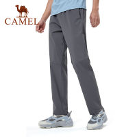 Cameljeans กางเกงกางเกงผ้าไหมน้ำแข็งสำหรับผู้ชาย,กางเกงป้องกันแสงแดดและรังสียูวีแห้งเร็วกีฬาฤดูร้อน