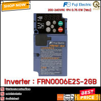 Inverter FUJI FRN0006E2S-2GB ,1HP 0.75KW 200V 3-phase งานพัดลม ปั๊ม