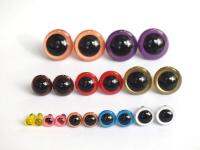 50pcs/lot 5-18mm mixed toy eyes safety bear with washer top quality 10