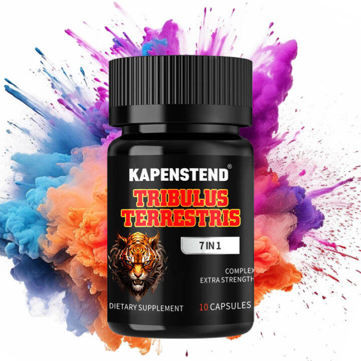 Tribulus terrestris capsules Promotes better mood, energy and