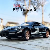 Porsche 911 997 Diecast 1:24 Alloy Model Car Miniature Metal Sportcar Vehicle Birthday Gifts for Children Play Kids Toys Boys