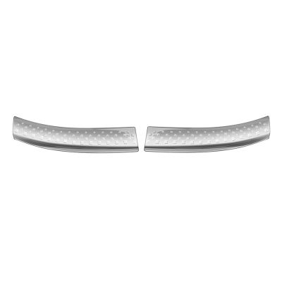 Car Trunk Door Guard Strips Sill Plate Protector Rear Bumper Guard Trim Cover Strip Replacement Accessories Fit for Toyota SIENTA 2022 2023 Silver