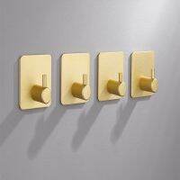 MR AND MS-Wall Mounted Hook for Bathroom No Drill Pothook for Kitchen Hook Adhesive 4pcs/Pack