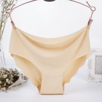 CW Seamless Ice Silk Panties Girls Underwear Woman Panty M-XL size