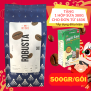 500gr Cà phê Robusta rang bơ nguyên chất - Pha Phin - Thương hiệu Rey Cafe