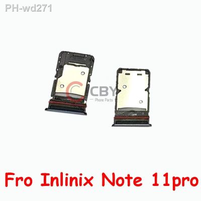 For Infinix Note 11 Pro X697 11s X698 11 X663 Sim Card Tray Holder Card Reader Slot Adapter