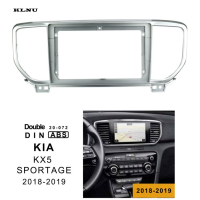 ป้ายวิทยุติดรถยนต์ KLNU สำหรับ2018-2019 KIA Sportage./KX-5เฟรมแอนดรอยด์ขนาด9นิ้วแผงสเตอริโอเล่น MP5 2Din