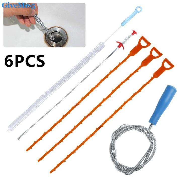GiveMe5 Clog Remover Drain Relief Auger Cleaner Sink Snake Bathroom