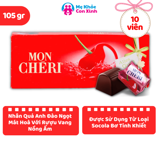 Kẹo socola moncheri 15 viên 157gr - ảnh sản phẩm 1