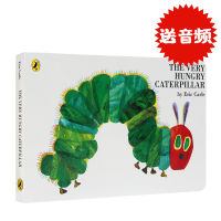 Send audio the very hungry caterpillar picture book English original brown bear grandpa Carl Liao Caixing hungry caterpillar English picture book enlightenment children