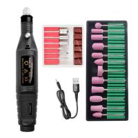 Plastic Sanding Machine Set Electric Pen Mini Electric Drill Sanding Tool Nail Power Tool