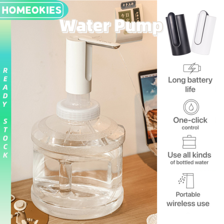 Automatic Water Dispenser Pump Foldable USB Charging Water Bottle