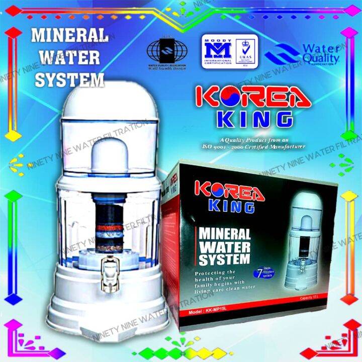 Korea King Mineral Water System Water Purifier Water Filter Mineral Pot