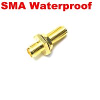 10 pcs RF coaxial coax adapter 50ohm RP-SMA/ SMA Female to SMA Female Waterproof Connector Plug Electrical Connectors