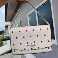 (พร้อมส่ง) Kate Spade Dottie carson จุดเต่าทอง กระเป๋าถือ/สะพายไหล่ กระเป๋าคล้องแขน