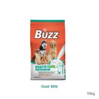 BUZZ Dog Food Balance Nutrition Goat Milk Flavor บัซซ์ บาลานซ์ นิวตริชั่น อาหารสำหรับสุนัขโต รสนมแพะ 15kg