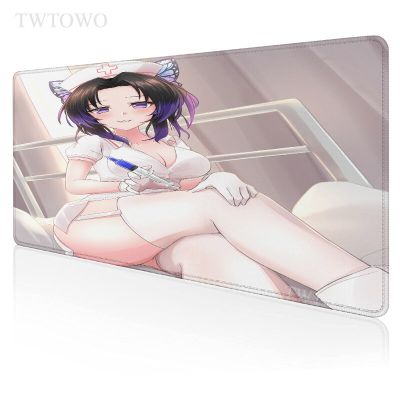 Anime Demon Slayer Sexy Kimetsu No Yaiba Mouse Pad Gaming XL Large Home Mousepad XXL MousePads Soft PC Desktop Mouse Pad