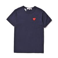 （Ready Stock）Japanese Popular Brand COMME Des Garcons CDG Play Pure Cotton Short-sleeved Heart T-Shirt Simple Loose Fashion Style（New）