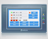 Original EA-043A Samkoon 4.3นิ้ว Touch Panel HMI Human-Machine-Inter ใหม่ RS232422485 COM 1พอร์ต USB