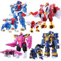 Mini Force 2 Super Dino Beastly ตัวตุ๊กตาแอคชั่นแปลงไฟหุ่นยนต์ Mecha โวลต์ LUSI ใหม่ของขวัญ Minforce X Deformation