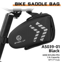 WHeeL UP Bicycle Bag Rainproof Bike Saddle Bag for Refletive Rear Large Capatity Cycling Seatpost MTB Bike Bag Accessories